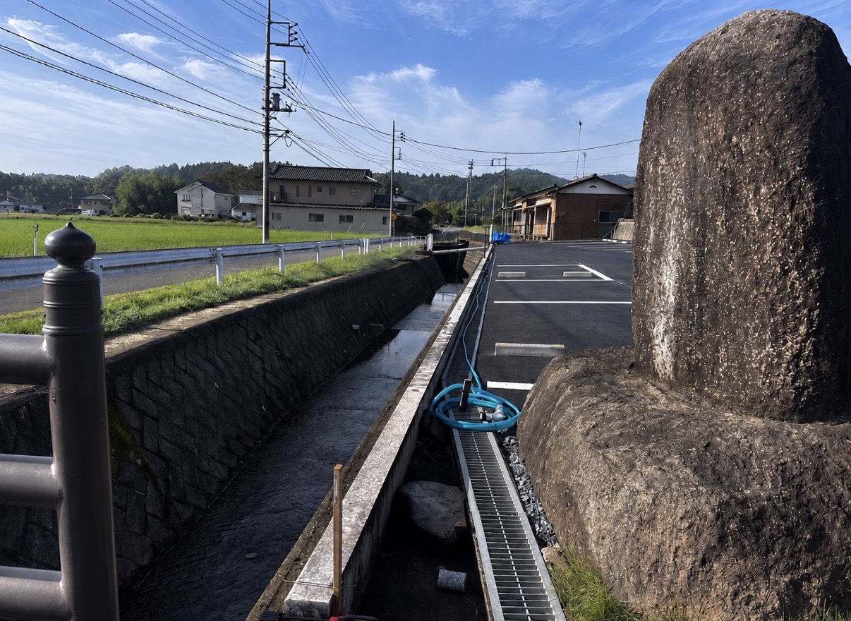 フェンス工事の施工前
